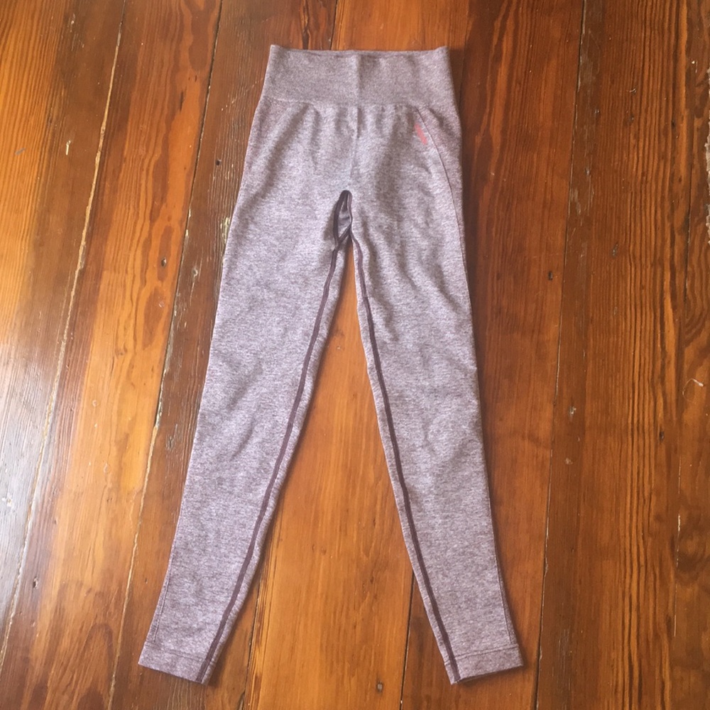 Gym Shark Flex High Waisted Leggings - Berry/Rose